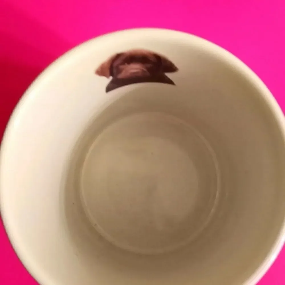 Lang Mugs Chocolate Labrador By John Weiss& Greenwich Artwork Signed 2004